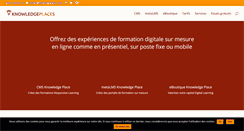 Desktop Screenshot of knowledgeplaces.com